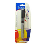 Marcador permanente Azor Signal negro, punta bala 1.5 mm