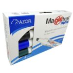 Marcadores para pizarrón Azor Magistral Digital, negro/rojo/azul/verde