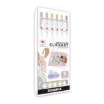 Marcadores creativos Zebra ClickArt Pastel Dreams, surtidos