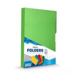 Folder Fortec 1465 verde, tamaño oficio