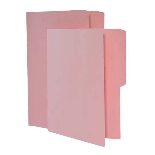 REG-PO-0031 Folder expandible Kyma rosa pastel, carta, 1/2 ceja - Image 1