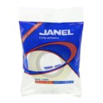 Cinta adhesiva Janel 255 transparente, 18 mm x 33 m