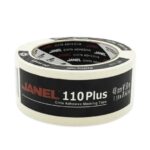 Cinta masking tape Janel 110 Plus blanca, 48 mm x 50 m