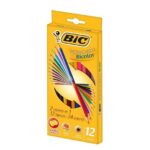 Colores BIC doble punta / bicolores, 12 piezas