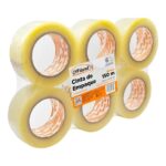 Cinta de empaque Offiland 4040 transparente, 48 mm x 150 m
