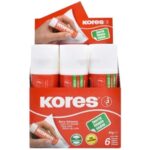 Lápiz adhesivo Kores 12402 con glicerina, 40 g