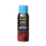 Adhesivo en aerosol 3M Scotch Mount 6065, baja adhesión, 290 g