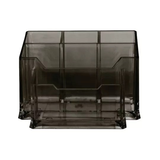 REG-PO-0239 Organizador de escritorio MAE M-940.4, múltiples divisiones, negro - Image 1
