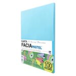 Papel Bond Copamex Arcoiris azul, carta, 75 g/m²