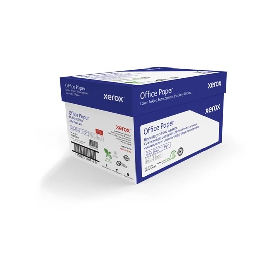 REG-PO-0260 Caja Papel Bond Xerox Office Paper 3M02040, carta, 75 g/m², 97% blancura - Image 1