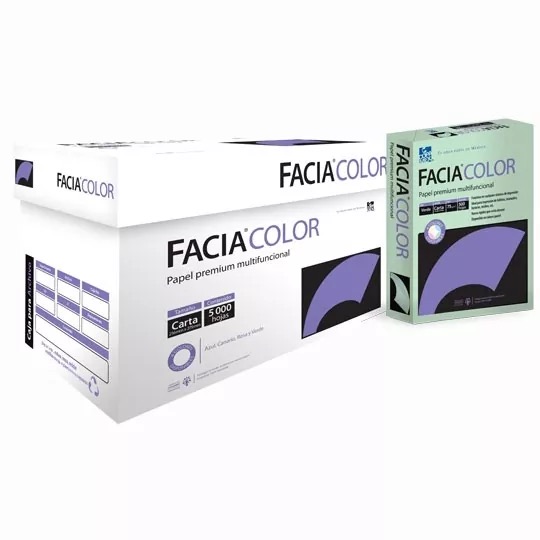 REG-PO-0266 Caja Papel Bond Copamex Facia verde, carta, 75 g/m² - Image 1