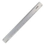 Regla metálica Aink/Artline ARM-30, aluminio, 30 cm