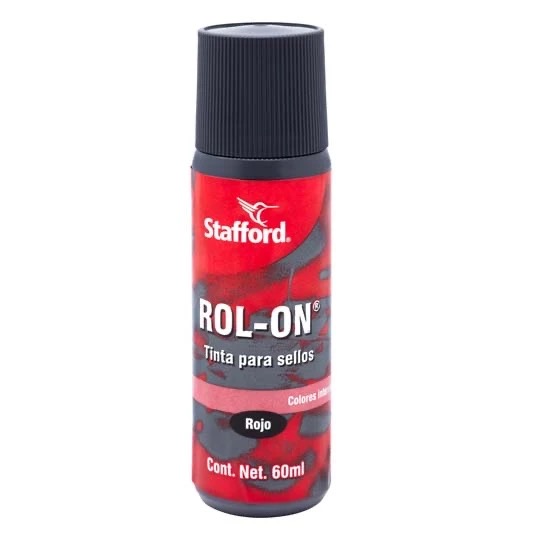 REG-PO-0282 Tinta para sello Stafford Giraplica roja, 60 ml - Image 1