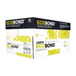 Caja de papel Bond ecológico Copamex Ecobond blanco