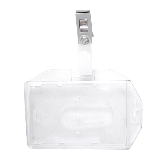REG-PO-0372 Gafete Azor 306.1041 plástico flexible transparente, dual 6 x 9 cm - Image 1