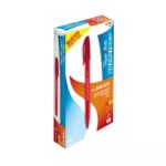 Bolígrafo Paper Mate Kilométrico 1903862, punto fino 0.8 mm, rojo