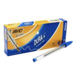 Bolígrafo BIC Cristal 7501014511016, punto mediano 1.0 mm, azul