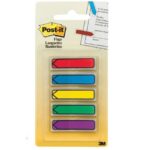 Banderitas adhesivas Post-it Index 684-ARR1 colores primarios, 100 hojas