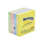 Notas adhesivas Janel Memotip 6590202296, 5.1 x 5.1 cm, pastel, 400 hojas