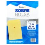 Sobre bolsa Fortec B-23-MR, carta, kraft amarillo