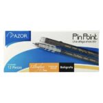 Bolígrafo Azor Pin Point 6840, punto ultrafino 0.5 mm, negro
