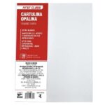 Cartulina opalina Dietrix 3390, carta, 225 g/m², blanca
