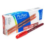 Bolígrafo Azor Pin Point 6810, punto fino 0.7 mm, rojo