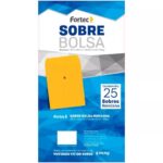 Sobre bolsa Fortec B30KR, tamaño legal, kraft amarillo con rondana