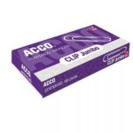 Clips estándar Jumbo ACCO P1700, 50 mm, plata