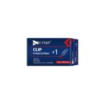 Clips estándar Kyma CLIP-ESTANDAR-1 No. 1, 33 mm, plata