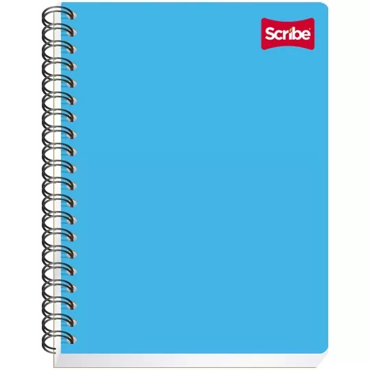 REG-PO-0829 Cuaderno profesional Scribe In Black 1012900, raya, 100 hojas, pasta dura negra - Image 1