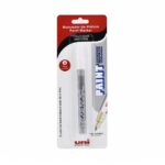 Marcador permanente Azor UniPaint 305.PX203PL1, punta extra fina 0.8 mm, plata
