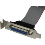 Adaptador de Puertos Seriales StarTech.com PLATE25F16LP, DB25 hembra a IDC26 hembra