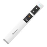 Presentador Láser Inalámbrico Steren COM-5606, alcance de hasta 200 m, blanco con negro