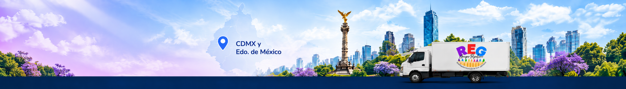 Cobertura Grupo Papelero REG en CDMX y Estado de México