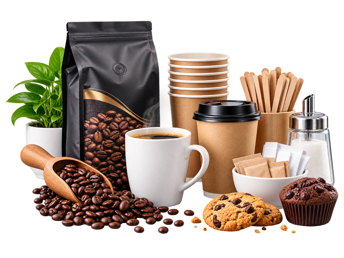 Cafetería y consumibles