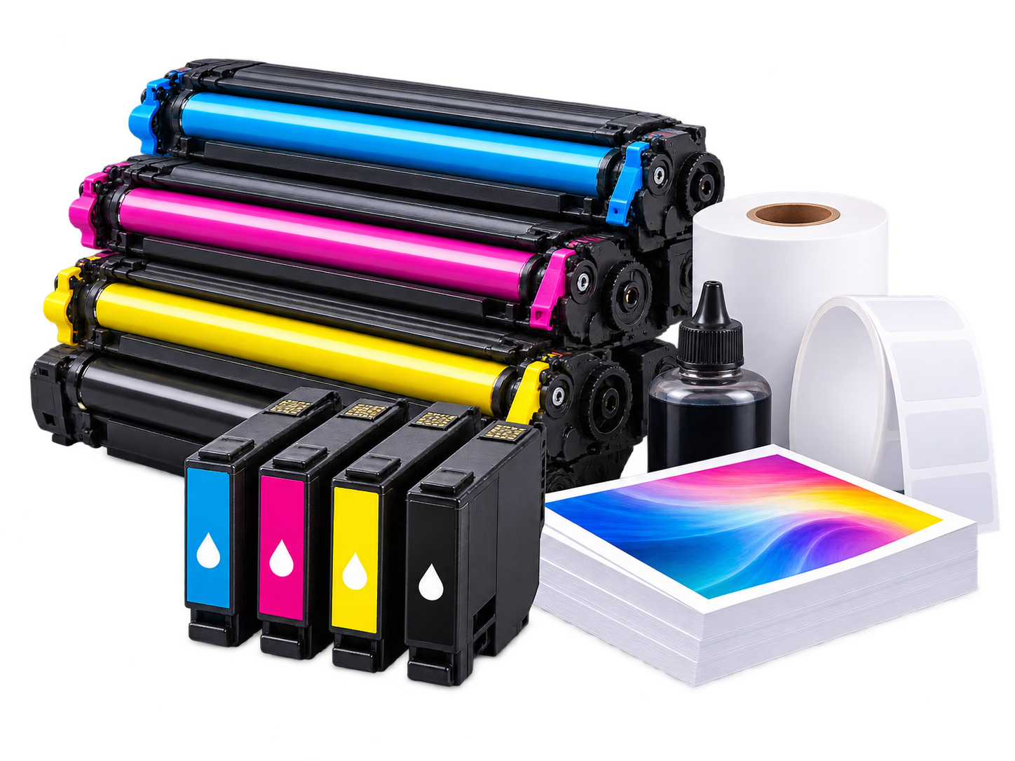 Tintas, toners y consumibles