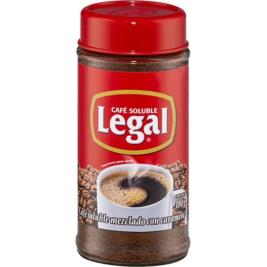 REG-CC-0033 Café soluble Legal 180 g - Image 1