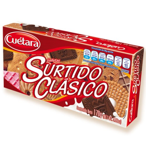REG-CC-0048 Galletas Cuétara Surtido Clásico 170 g - Image 1