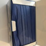 Cubrebocas GRUPREYSA de 3 Capas, Color Azul Marino, Caja con 50 Piezas