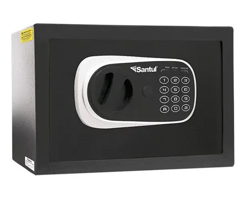 REG-ES-0019 Caja de Seguridad Mediana Santul de Acero y Plástico - Image 1