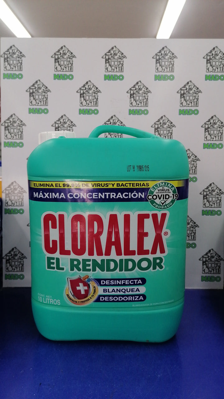 REG-LH-0001 Cloro Cloralex 10 L, 1 Pieza - Image 1