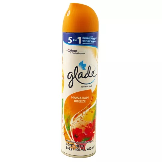 REG-LH-0017 Aromatizante en Aerosol Glade Hawaiian Breeze 400 ml - Image 1