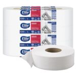 Papel Higiénico Institucional Elite 6688, Formato Bobina, Caja con 6