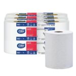 Toalla de Papel Interdoblada Elite 6015, Hoja Doble, Color Blanco