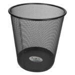 Cesto de Basura Sablón 8055NE de Malla, 12.5 L, Color Negro