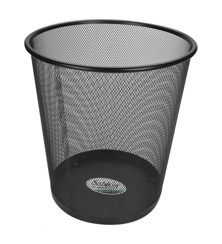 REG-LH-0057 Cesto de Basura Sablón 8055NE de Malla, 12.5 L, Color Negro - Image 1
