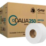 Papel Higiénico Institucional Dalia HB19325, Hoja Doble, 250 m, Paquete con 12 Rollos