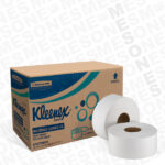 Papel Higiénico Institucional Kleenex JR 90606, Hoja Doble, 300 m, Paquete con 12 Rollos