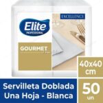 Servilletas de Mesa Elite Color Blanco